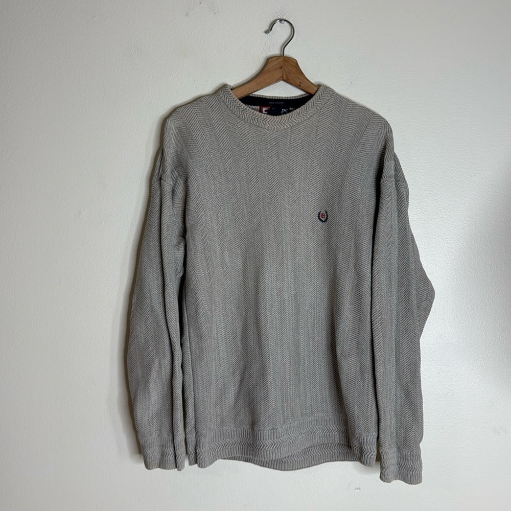 Vtg chaps‎ Ralph Lauren pullover crewneck sweater size large old money preppy